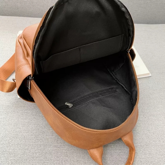 *NEW Leather Backpack Shoulder Bag - Picture 14 of 14